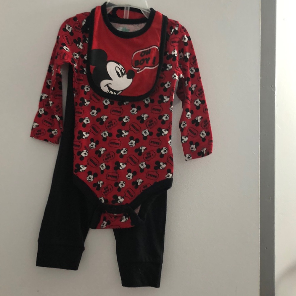mickey oh boy infant outfit
